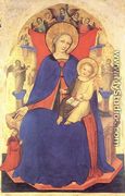 Virgin and Child with the Donor Vulciano Belgarzone da Zara 1394 - Niccolo Di Pietro