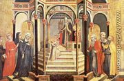 The Presentation of the Virgin in the Temple  1448 - Sano Di Pietro