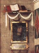 Annunciation (detail-2) 1501 - Bernardino di Betto (Pinturicchio)