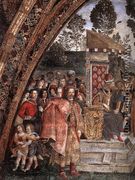 St Catherine's Disputation (detail-1) 1492-94 - Bernardino di Betto (Pinturicchio)
