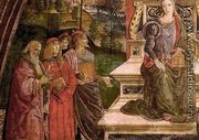 The Arithmetic (lower left view) - Bernardino di Betto (Pinturicchio)