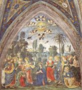 The Descent of the Holy Spirit - Bernardino di Betto (Pinturicchio)
