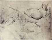 Three Cows c. 1430-40 - Antonio Pisano (Pisanello)