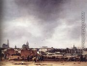 View of Delft after the Explosion of 1654, 1654 - Egbert van der Poel