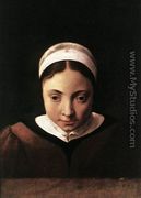 Portrait of a Young Girl - Cornelis Van Poelenburgh