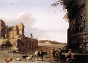 Ruins of Ancient Rome c. 1620 - Cornelis Van Poelenburgh