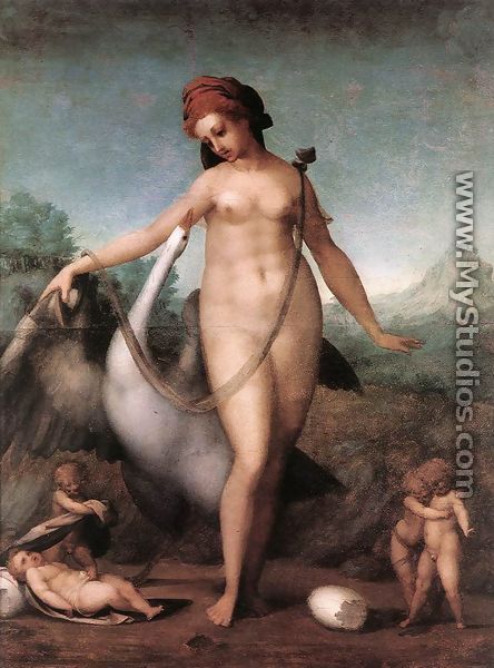 Leda and the Swan 1512-13 - (Jacopo Carucci) Pontormo