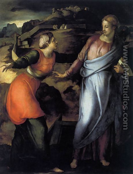 Noli Me Tangere 1530s - (Jacopo Carucci) Pontormo