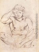 Study for Vertumnus and Pomona 1519 - (Jacopo Carucci) Pontormo