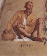 Vertumnus and Pomona (detail-1) 1519-21 - (Jacopo Carucci) Pontormo
