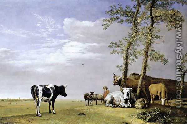 A Husbandman with his Herd 1648 - Paulus Potter