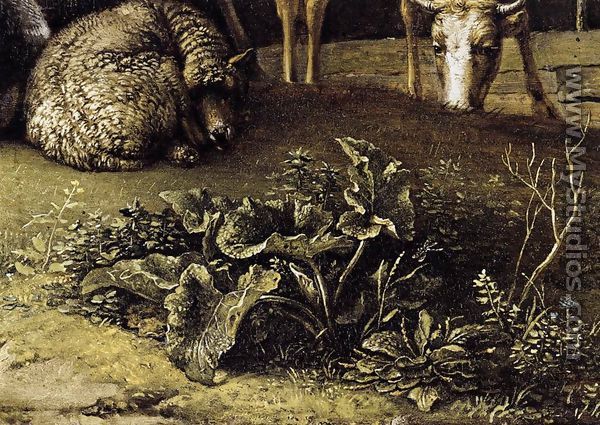 A Husbandman with his Herd (detail) 1648 - Paulus Potter