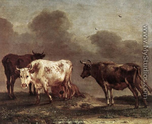 Cows in a Meadow - Paulus Potter