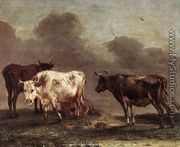 Cows in a Meadow - Paulus Potter