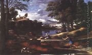 Landscape with a Man Killed by a Snake 1648 - Nicolas Poussin