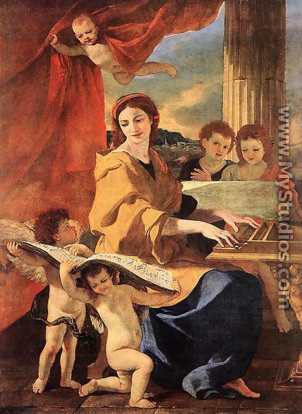 St Cecilia 1627-28 - Nicolas Poussin