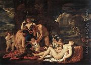 The Nurture of Bacchus 1630-35 - Nicolas Poussin