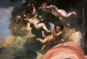 The Triumph of Neptune (detail-4) 1634 - Nicolas Poussin