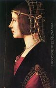 Portrait of a Woman c. 1490 - Ambrogio de Predis