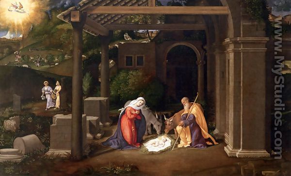Nativity 1515-20 - Andrea Previtali