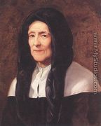 Portrait of the Artist's Mother 1651-55 - Pierre Puget