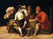 Soldiers Gambling with Dice 1643 - Pieter Jansz. Quast
