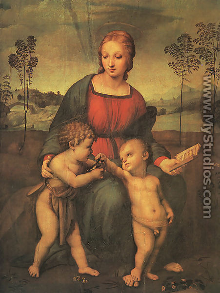 Madonna of the Goldfinch (Madonna del Cardellino) 1505-06 - Raphael