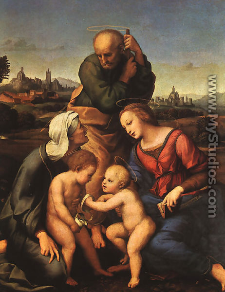 The Canigiani Holy Family 1507 - Raphael
