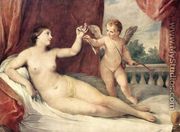 Reclining Venus with Cupid c. 1639 - Guido Reni