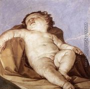 Sleeping Putto 1627 - Guido Reni