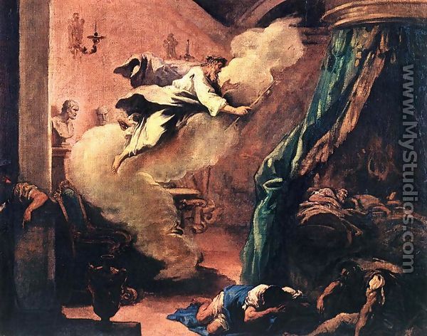 Dream of Aesculapius c. 1710 - Sebastiano Ricci