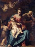 Holy Family with the Infant St John the Baptist c. 1710 - Sebastiano Ricci
