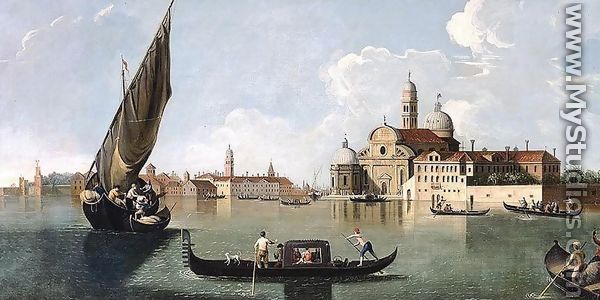 View of San Michele, Venice - Johann Richter