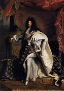 Portrait of Louis XIV 1701 - Hyacinthe Rigaud
