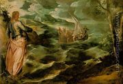 Christ at the Sea of Galilee c. 1575-80 - Jacopo Tintoretto (Robusti)