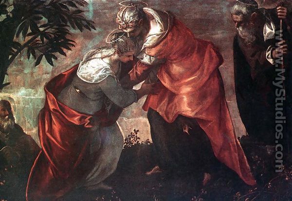 The Visitation c. 1588 - Jacopo Tintoretto (Robusti)