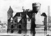 Loenersloot Castle c. 1630 - Roelandt Roghman