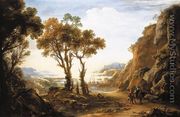 Evening Landscape 1640-43 - Salvator Rosa