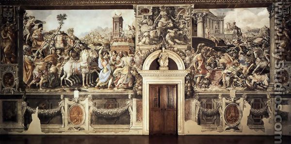 Scenes from the Life of Furius Camillus 1545 - Francesco de