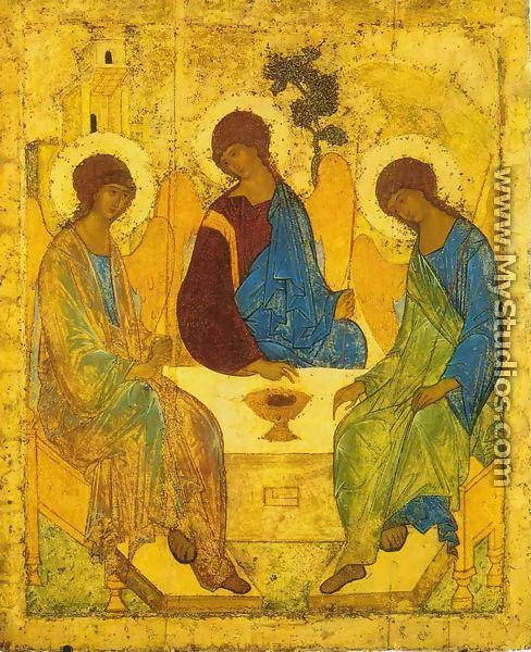 Trinity c. 1411 - Andrey Rublyov