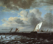 Rough Sea  1670 - Jacob Van Ruisdael