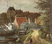 View of Amsterdam (detail) - Jacob Van Ruisdael