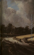 Wheat Fields (detail) - Jacob Van Ruisdael