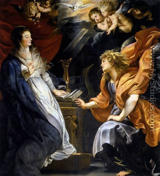 Annunciation 1609-10 - Peter Paul Rubens