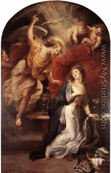 Annunciation c. 1628 - Peter Paul Rubens
