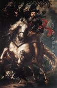 Equestrian Portrait of Giancarlo Doria c. 1606 - Peter Paul Rubens