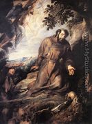 St Francis of Assisi Receiving the Stigmata c. 1635 - Peter Paul Rubens