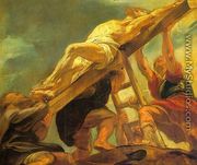 The Raising of the Cross 1620-21 - Peter Paul Rubens
