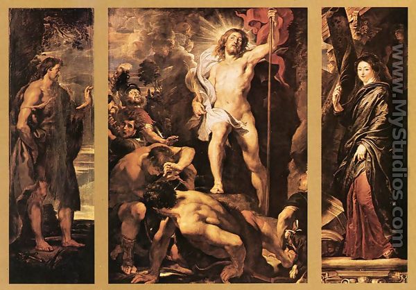 The Resurrection of Christ 1611-12 - Peter Paul Rubens