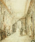 The Randon de Boisset Gallery 1777 - Gabriel De Saint Aubin